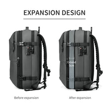 Load image into Gallery viewer, Expandable Travel Backpack with Vacuum Compression