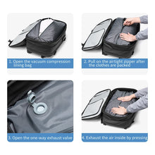 Load image into Gallery viewer, Expandable Travel Backpack with Vacuum Compression
